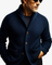 Men's Cardigan - Tailored Button-Front Knit - Elliot - product view 10