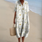 Women's Dress - Floral V-Neck - Stella - product view 9