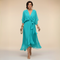 Women's Dress - Chiffon V-Neck - Abigail - product view 5