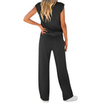 Women's Two-Piece Set - Casual Summer Soft Lounge Set - Emery - product view 10