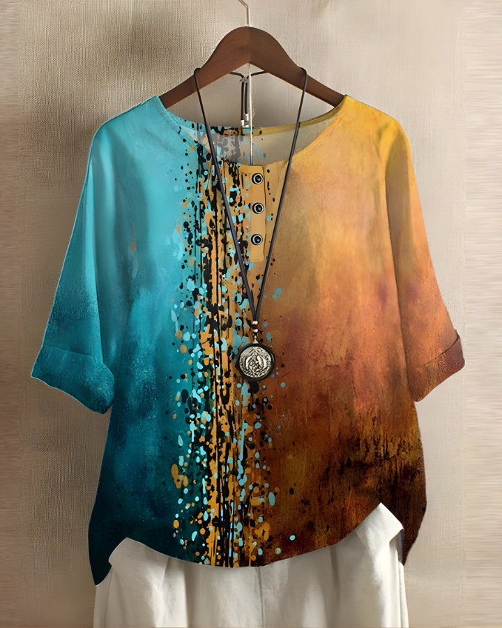 Women's Top - Relaxed Summer Boho - Fiona - product view 12