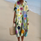 Women's Dress - Floral V-Neck - Stella - product view 12