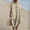 Women's Dress - Floral V-Neck - Stella - product view 13