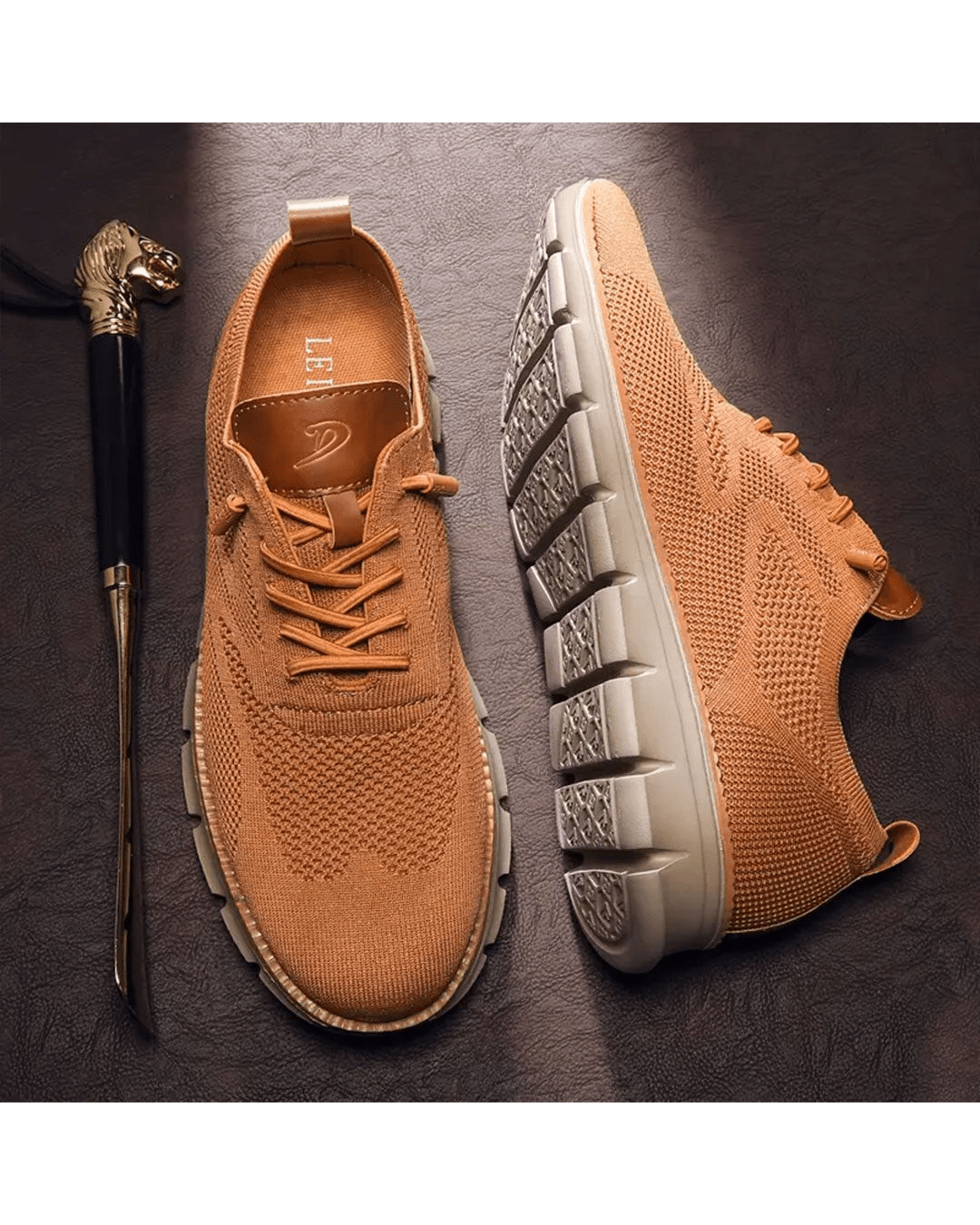 Men's Shoes - Modern Everyday Trainers - Jason - product view 18
