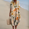 Women's Dress - Floral V-Neck - Stella - product view 14