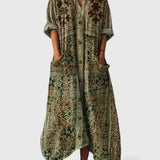 Women's Dress - Oversize Pocket - Aurora - product view 5