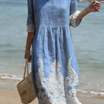 Amber | Elegant Floral Dress