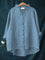 Women's Blouse - Casual Ruffle V-Neck - Eliza - product view 5
