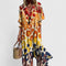 Women's Dress - Multicolor Boho - Paula - product view 4