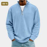 Men's Jumper - Zipper High Neck - Chase - product view 1