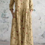 Women's Dress - Light & Floral - Elara - product view 2