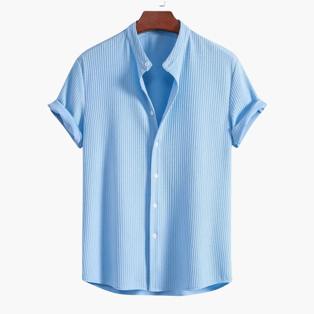 Men's Shirt - Stand-Collar - Cyrus - product view 1