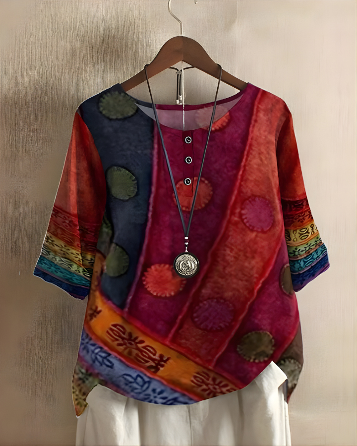 Women's Top - Relaxed Summer Boho - Fiona - product view 1