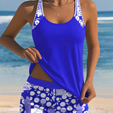Women's Two-Piece Set - Printed Swimsuit Set - Stella - product view 5