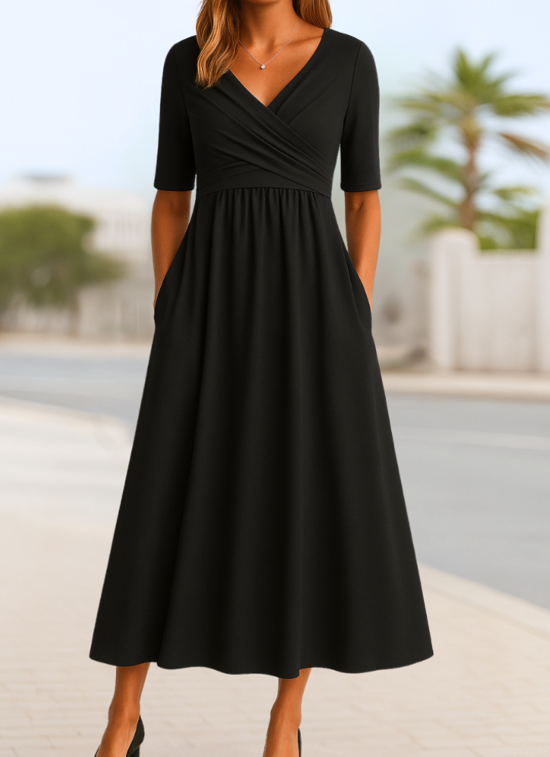 Women's Dress - Crossover - Monic - product view 3