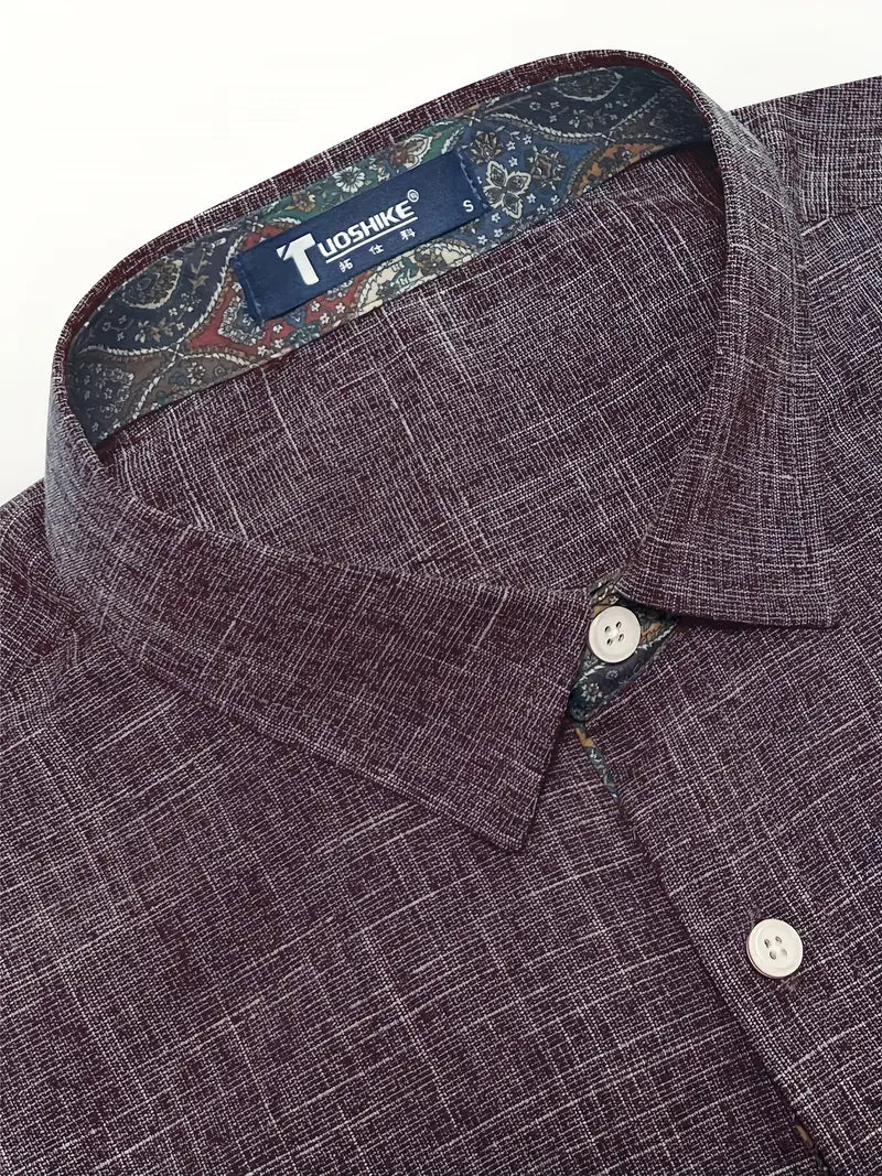 Men's Shirt - Tailored Button-Up - Theo - product view 22