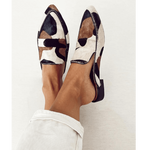 Women's Shoes - Chic Patterned Loafers - Samantha - product view 1
