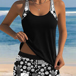 Women's Two-Piece Set - Printed Swimsuit Set - Stella - product view 7