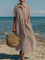 Women's Dress - Casual Button Mid Sleeve - Fionna - product view 8