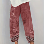 Women's Trousers - Botanical Cropped - Meredith - product view 13