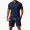 Men's Two-Piece Set - Summer Polo & Shorts Set - Connor - product view 2