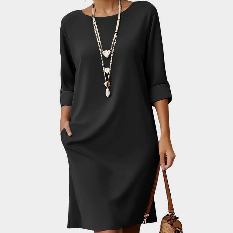 Women's Dress - Round Neck - Emily - product view 2