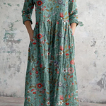 Women's Dress - Light & Floral - Elara - product view 3