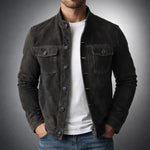 Men's Jacket - Pocket Suede - Jacob - product view 4