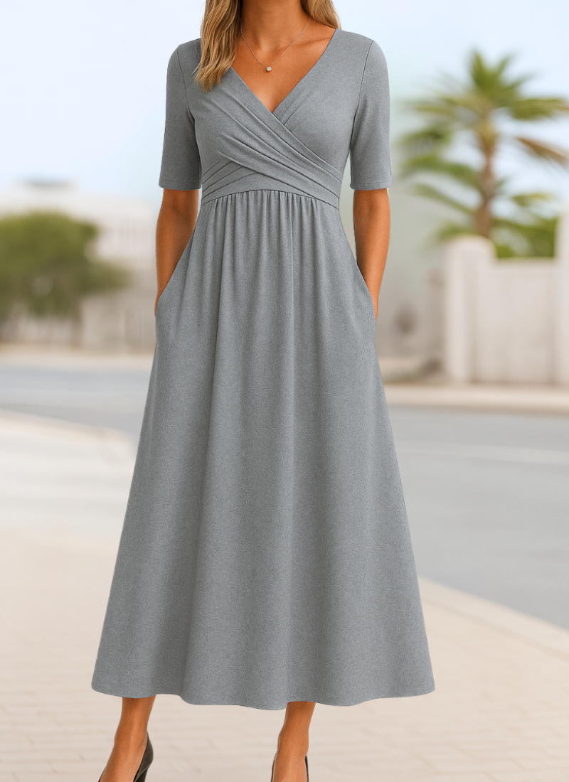 Women's Dress - Crossover - Monic - product view 4