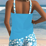 Women's Two-Piece Set - Printed Swimsuit Set - Stella - product view 4