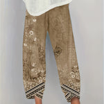 Women's Trousers - Botanical Cropped - Meredith - product view 3