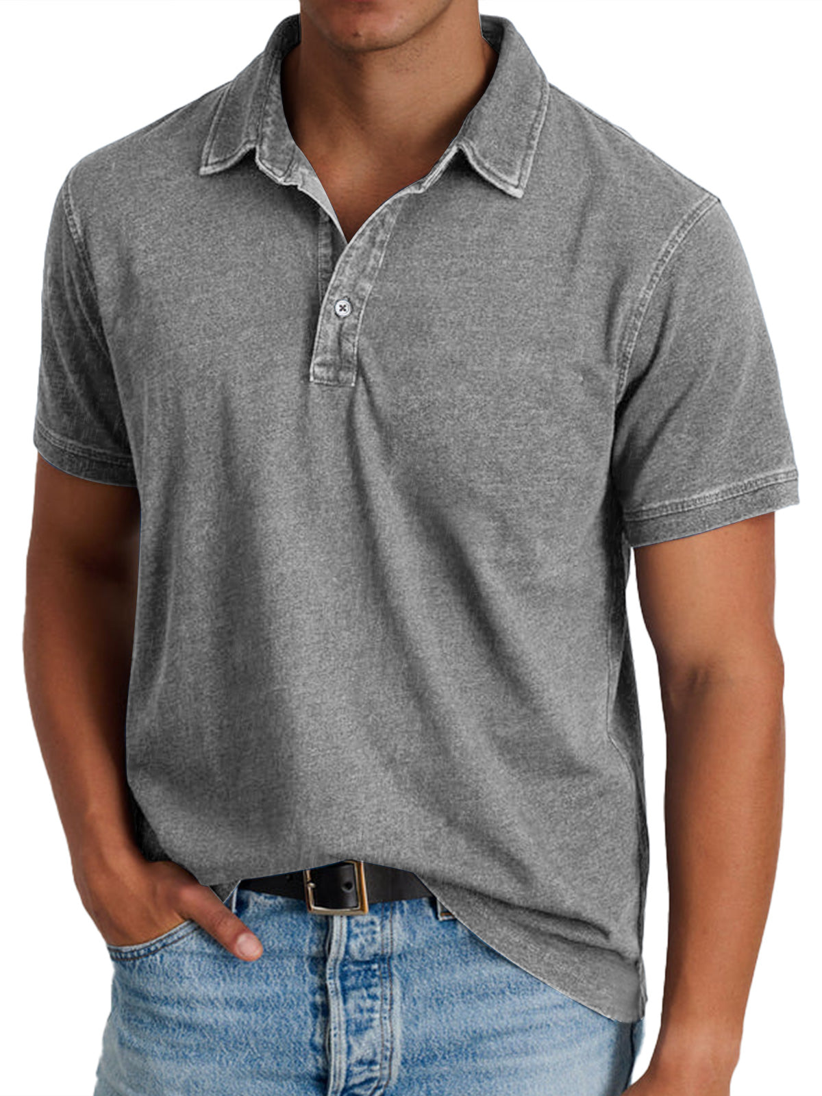 Men's Shirt - Heritage Polo - Spencer - product view 3
