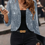 Women's Jacket - Shimmer Cropped - Elaine - product view 13