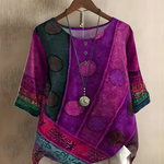 Women's Top - Relaxed Summer Boho - Fiona - product view 3