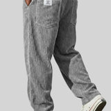 Men's Trousers - Vintage-Inspired Corduroy - Gary - product view 2