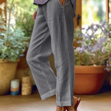 Women's Trousers - Casual with Pockets - Ashley - product view 4