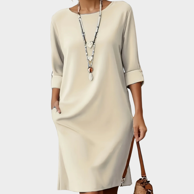 Women's Dress - Round Neck - Emily - product view 3