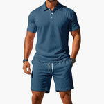 Men's Two-Piece Set - Summer Polo & Shorts Set - Connor - product view 7