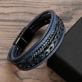 Men's Clothing - Braided Viking Bracelet - Nolan - product view 3