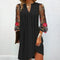 Women's Dress - Floral Sleeve - Camille - product view 1