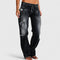 Women's Jeans - Rugged Wide-Leg - Delaney - product view 3