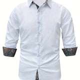 Men's Shirt - Tailored Button-Up - Theo - product view 9