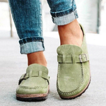 Women's Heels - Low Heel Buckle Loafers - Lauren - product view 2