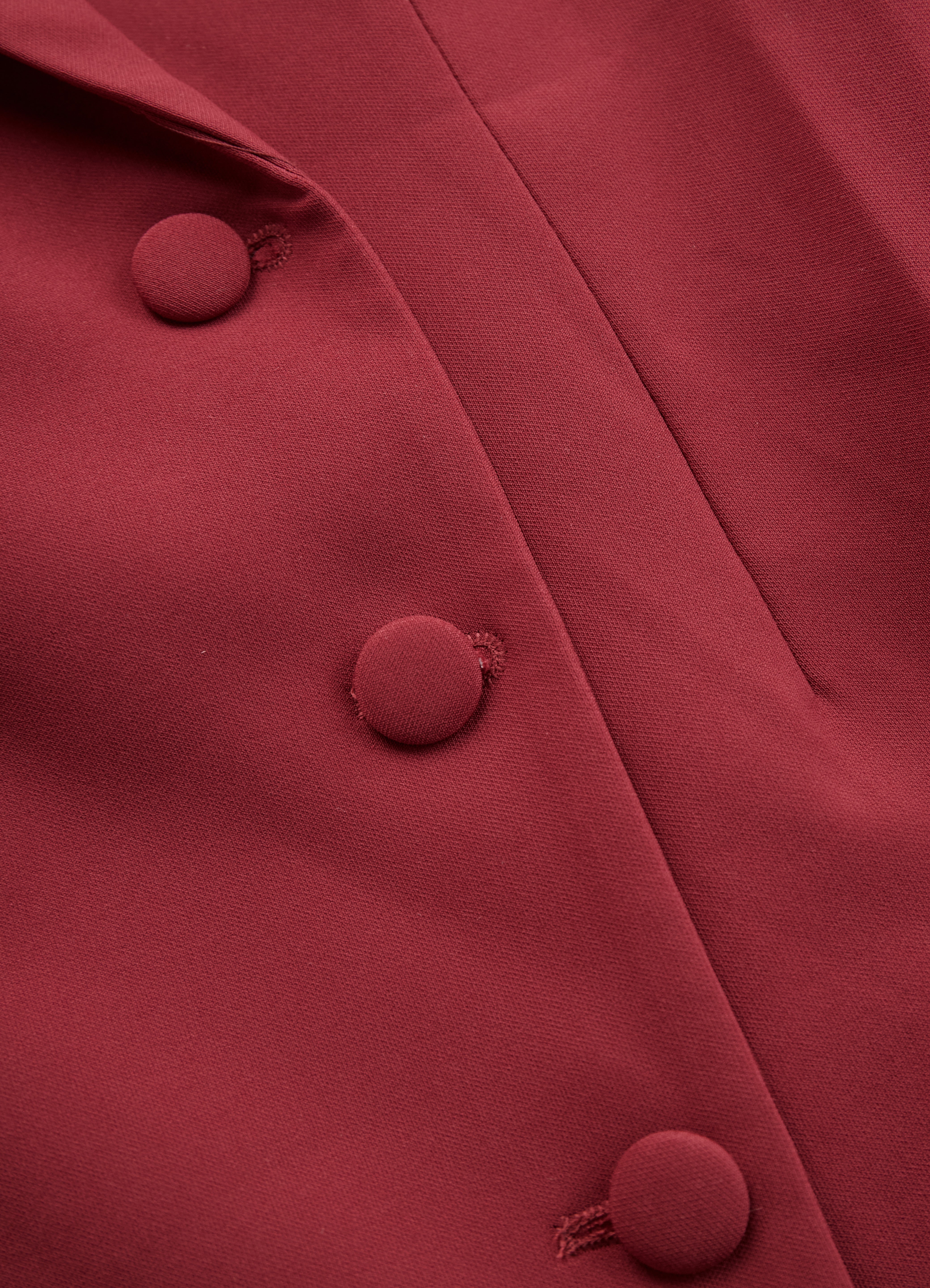 Women's Dress - Tailored V-neck Blazer - Camille - product view 12