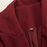 Women's Dress - Tailored V-neck Blazer - Camille - product view 11