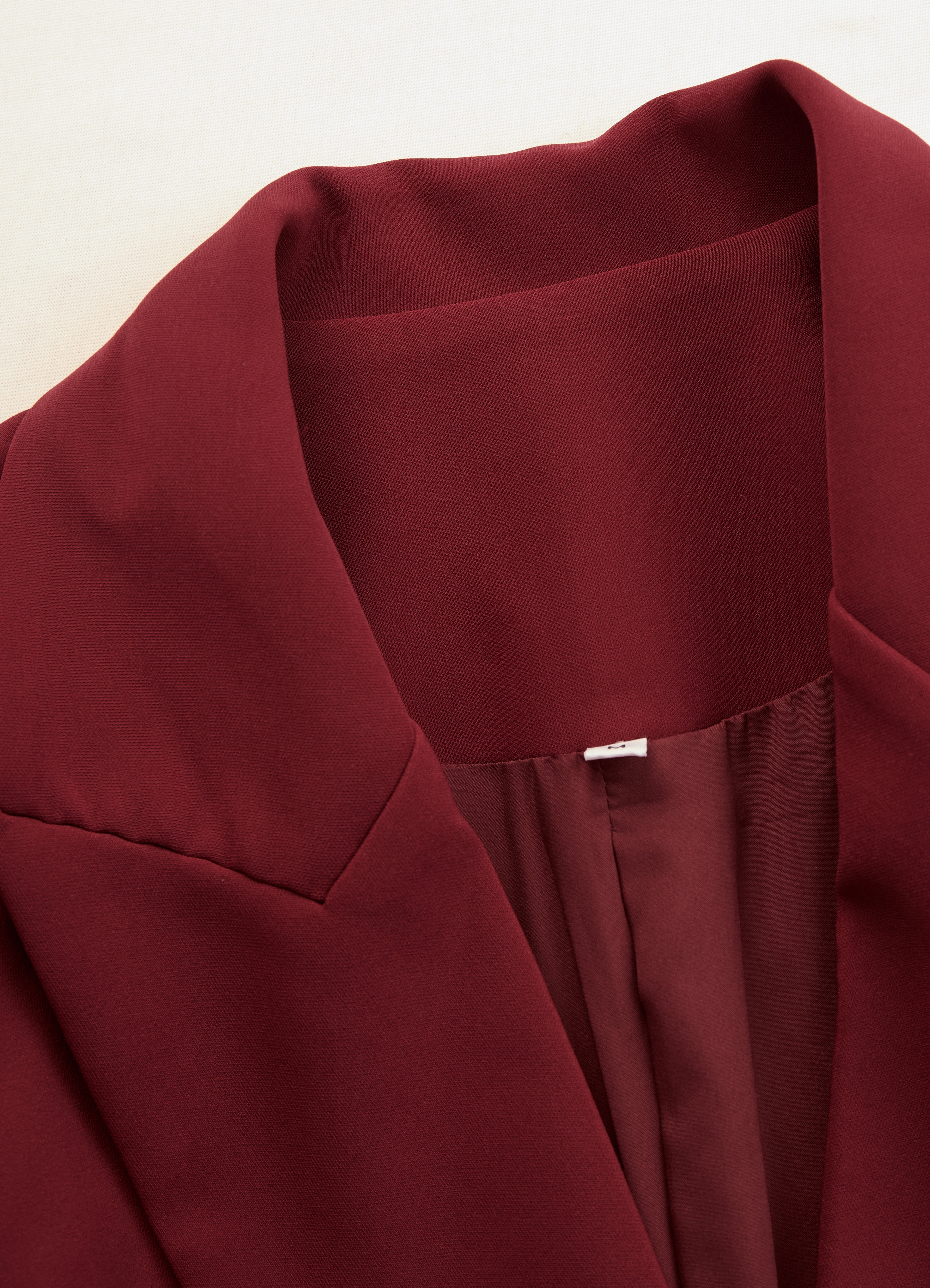 Women's Dress - Tailored V-neck Blazer - Camille - product view 11