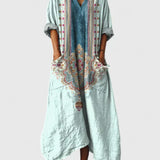 Women's Dress - Oversize Pocket - Aurora - product view 8