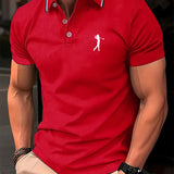 Men's Shirt - Casual Short-Sleeve Golf Printed - Arnold - product view 8