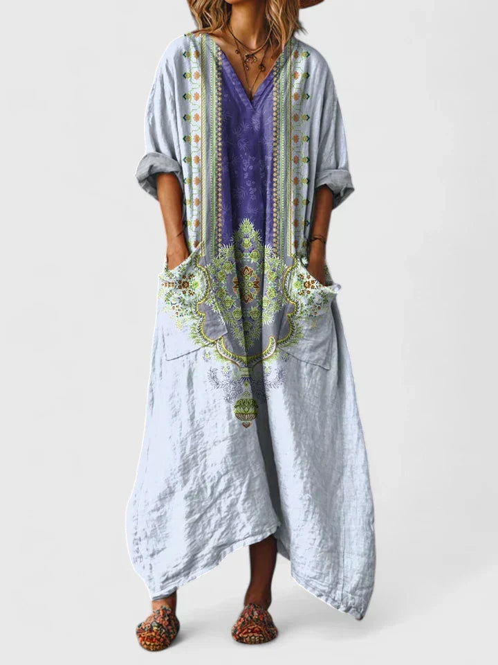Women's Dress - Oversize Pocket - Aurora - product view 6