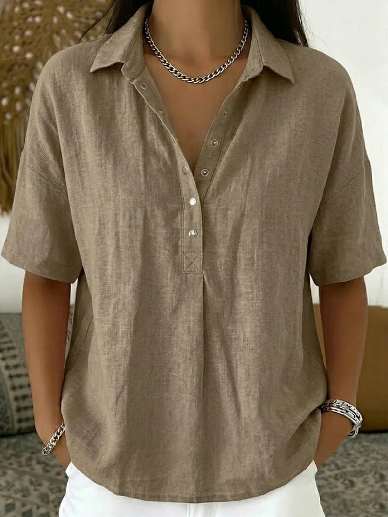 Women's Shirt - Casual Button-Up Collar - Waverly - product view 2